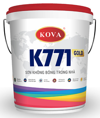 K771 Sơn nội thất KOVA không bóng