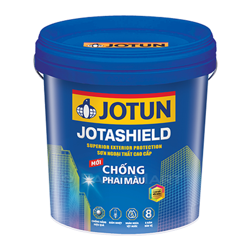 Sơn bóng ngoại thất Jotun – Chống phai màu