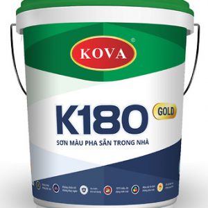 Sơn màu pha sẵn trong nhà không bóng Kova K180