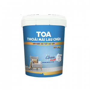 Sơn nước nội thất cao cấp TOA Thoải Mái Lau Chùi bóng mờ