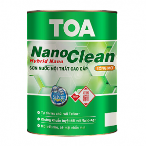 Sơn nước nội thất cao cấp TOA NANOCLEAN bóng mờ