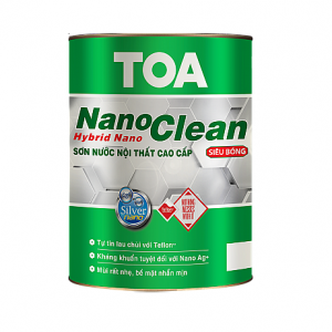 Sơn nước nội thất cao cấp TOA NANOCLEAN siêu bóng